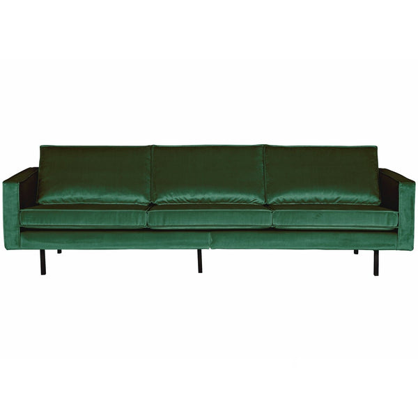 RODEO 3-ZITS BANK VELVET BOSGROEN