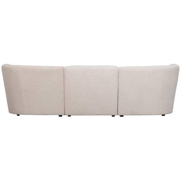 COCO 3-ZITS BANK BOUCLE CREME