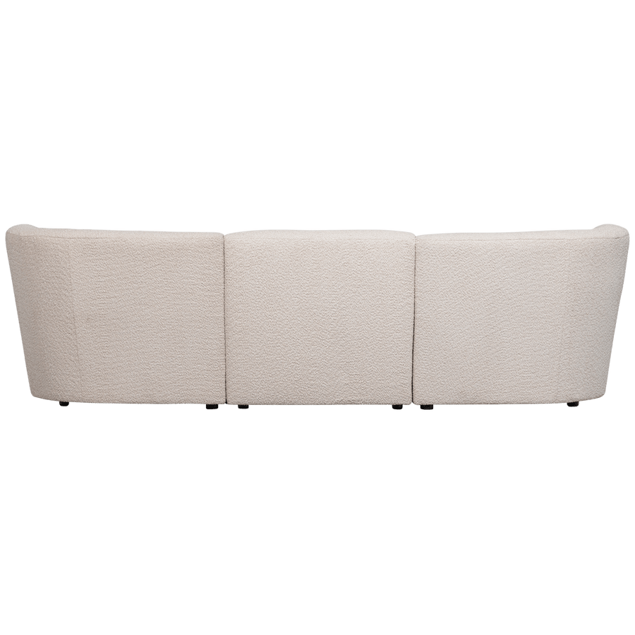 COCO 3-ZITS BANK BOUCLE CREME