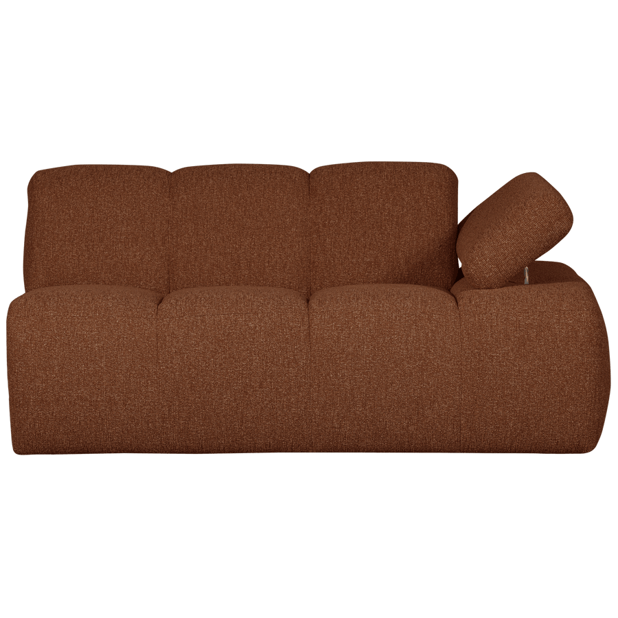 MOJO 1,5-ZITS ELEMENT ARM RECHTS BOUCLE ROESTBRUIN MELANGE