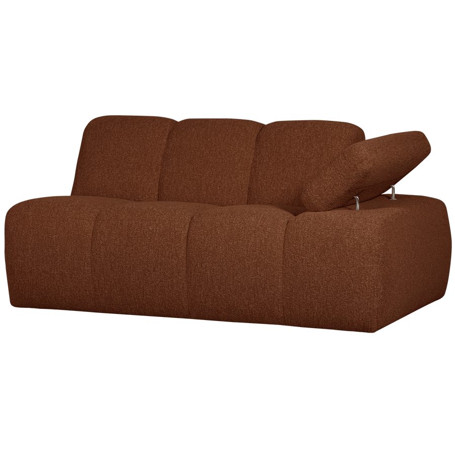 MOJO 1,5-ZITS ELEMENT ARM RECHTS BOUCLE ROESTBRUIN MELANGE
