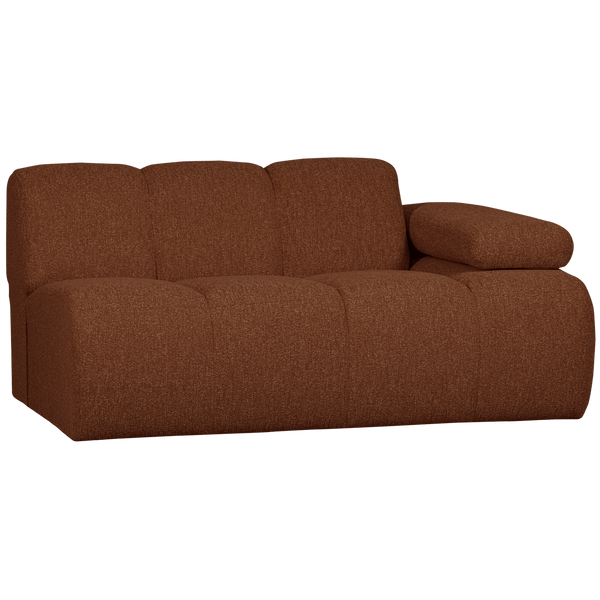MOJO 1,5-ZITS ELEMENT ARM RECHTS BOUCLE ROESTBRUIN MELANGE