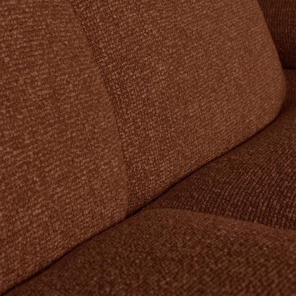 MOJO 1,5-ZITS ELEMENT ARM RECHTS BOUCLE ROESTBRUIN MELANGE
