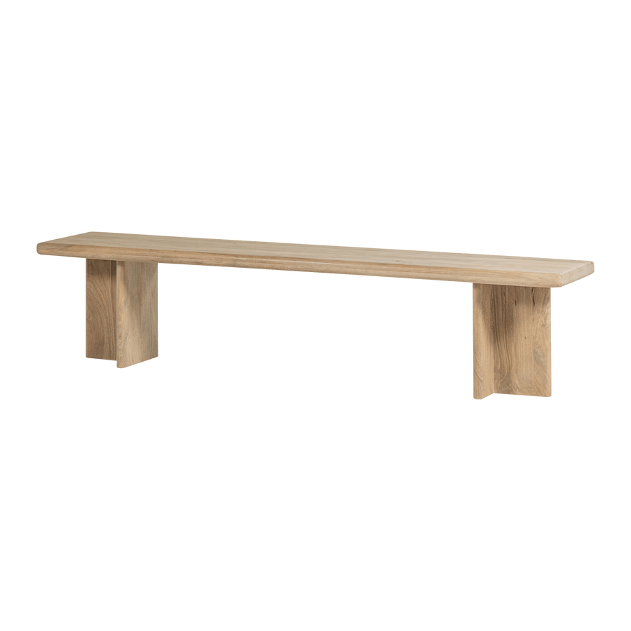 ATO EETBANKJE 180X45 CM MANGOHOUT NATUREL
