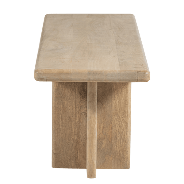 ATO EETBANKJE 180X45 CM MANGOHOUT NATUREL