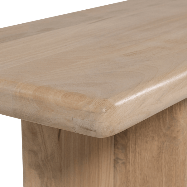 ATO EETBANKJE 180X45 CM MANGOHOUT NATUREL