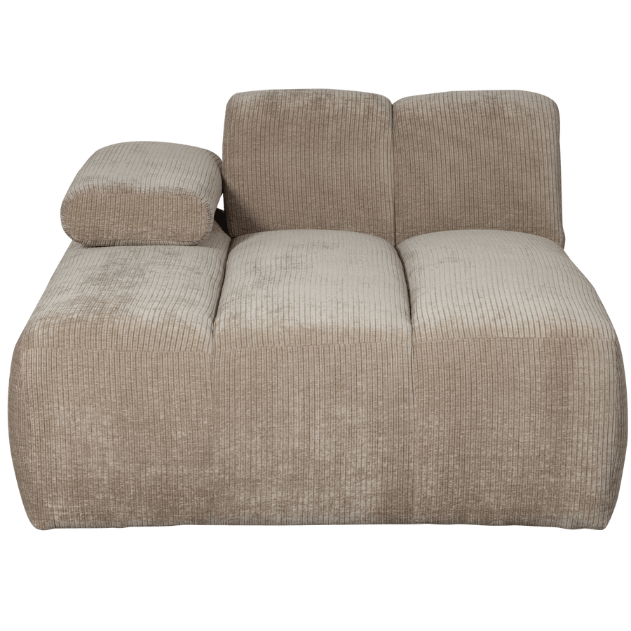 MOJO CHAISE LONGUE ELEMENT LINKS RIBSTOF DONKERZAND