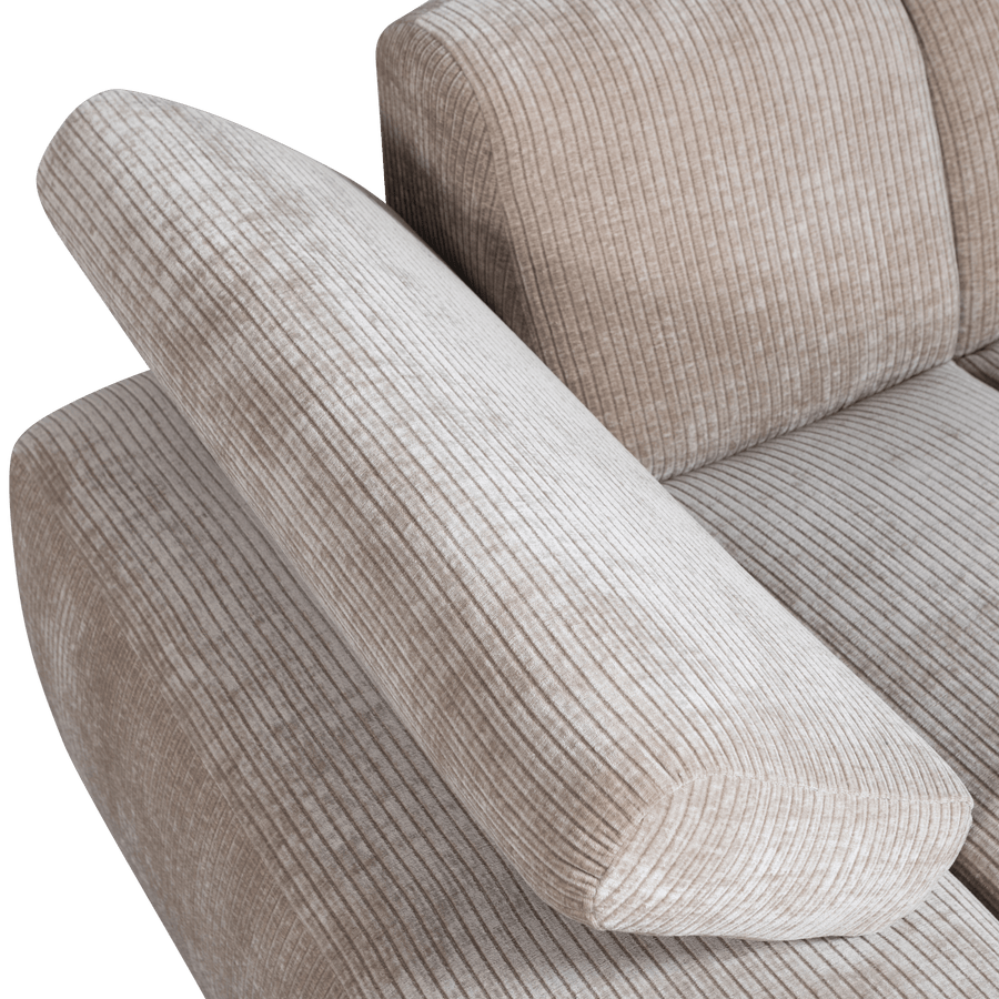 MOJO CHAISE LONGUE ELEMENT LINKS RIBSTOF DONKERZAND
