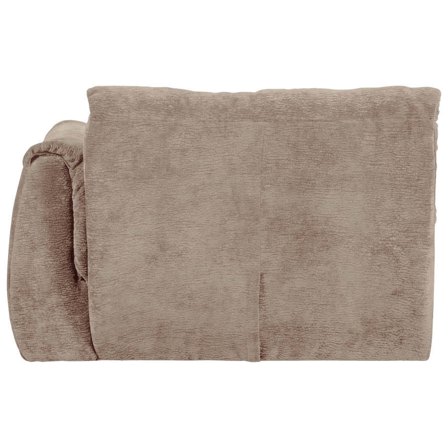 BAGGY 1-ZITS ELEMENT MET ARM RECHTS 3D CHENILLE ZAND