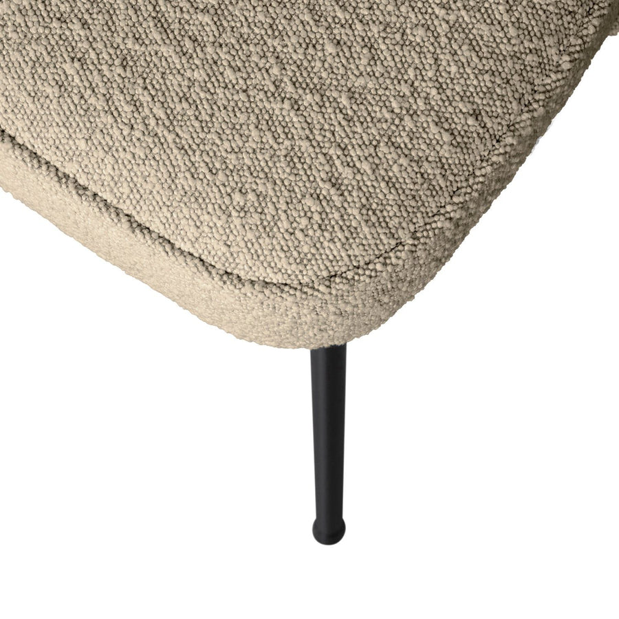 VOGUE EETBANK BOUCLE BEIGE