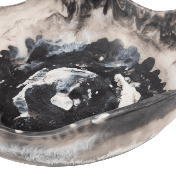 EVO DECORATIESCHAAL EPOXY ZWART MELANGE