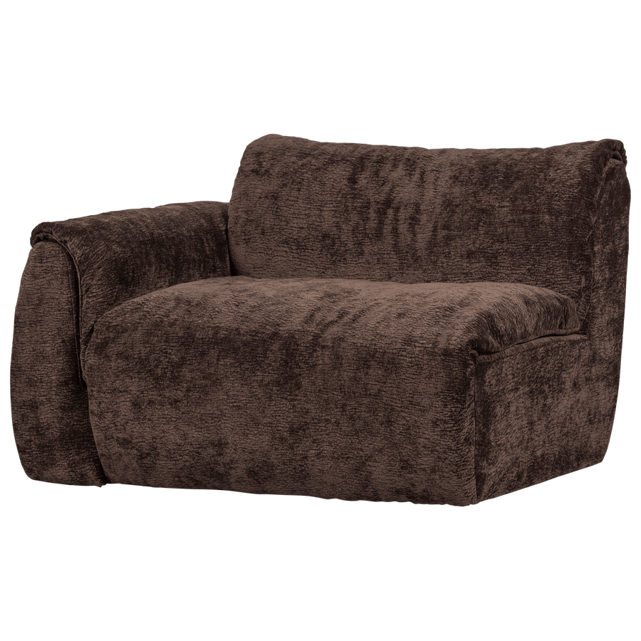 BAGGY 1-ZITS ELEMENT MET ARM LINKS 3D CHENILLE DONKERBRUIN