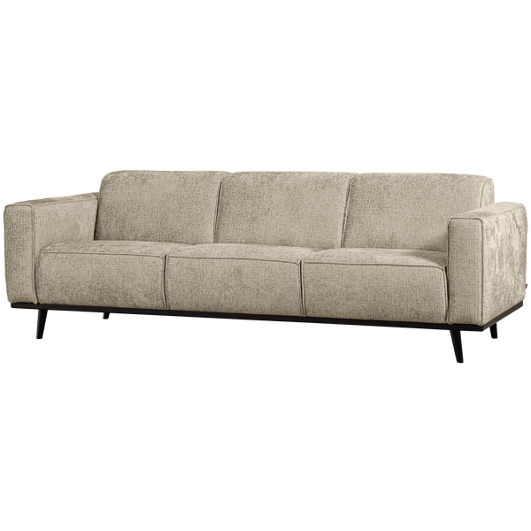 STATEMENT 3-ZITS BANK 230 CM STRUCTURE VELVET WHEATFIELD