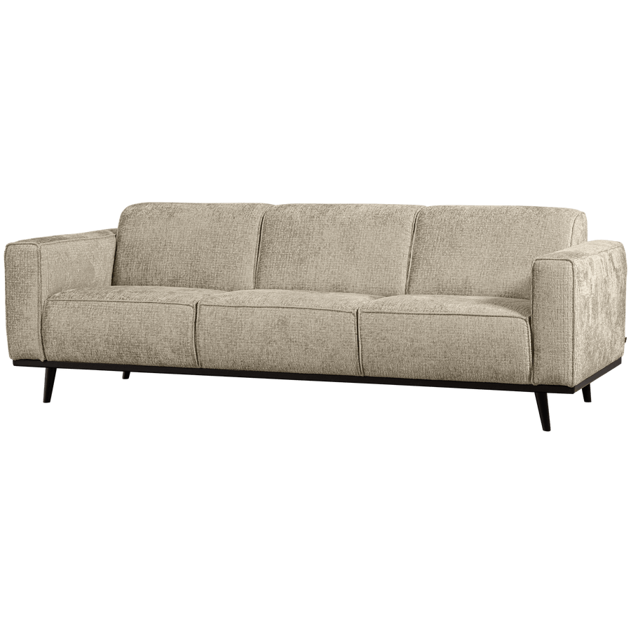 STATEMENT 3-ZITS BANK 230 CM STRUCTURE VELVET WHEATFIELD