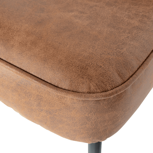 VOGUE EETBANK ECOLEER COGNAC