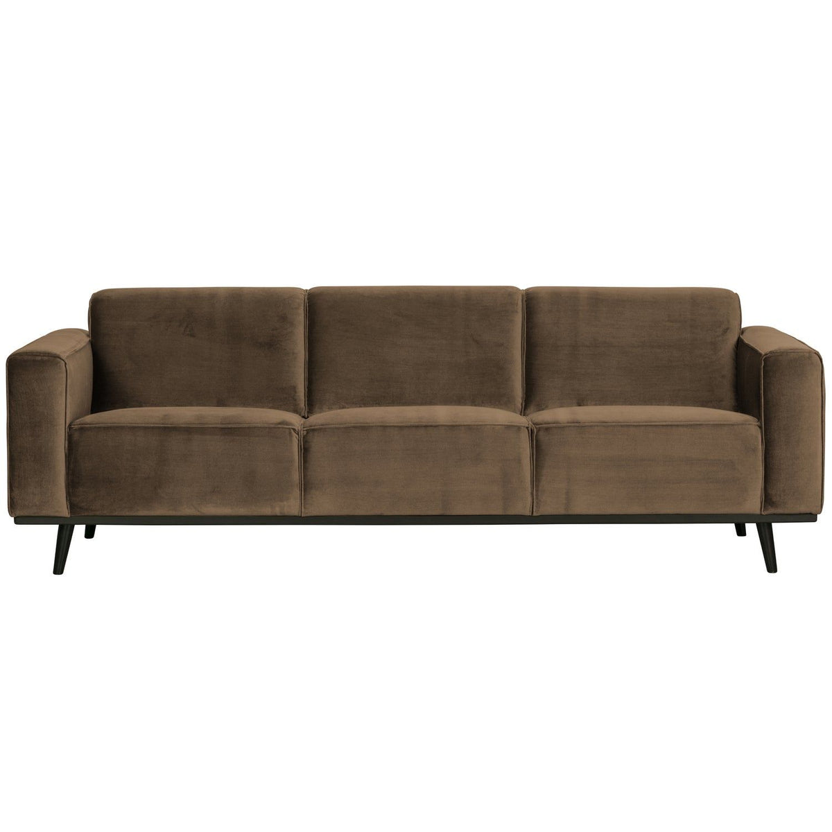 STATEMENT 3-ZITS BANK 230 CM VELVET TAUPE