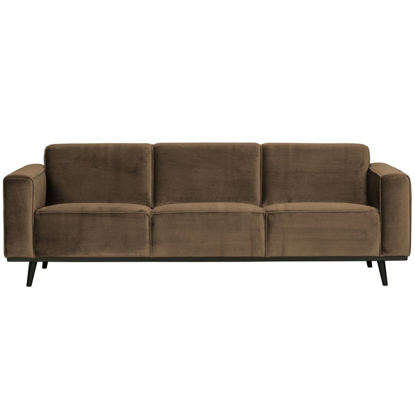 STATEMENT 3-ZITS BANK 230 CM VELVET TAUPE