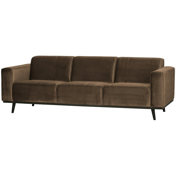 STATEMENT 3-ZITS BANK 230 CM VELVET TAUPE