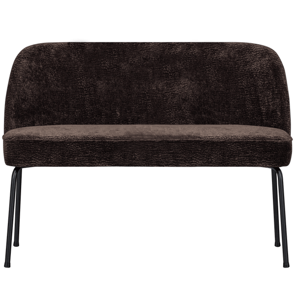 VOGUE EETBANK 3D CHENILLE DONKERBRUIN