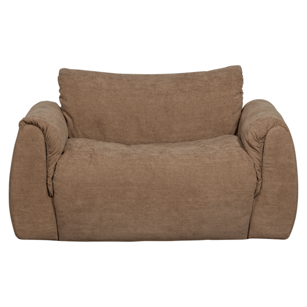 BAGGY LOVESEAT GEWEVEN CHENILLE BRUIN