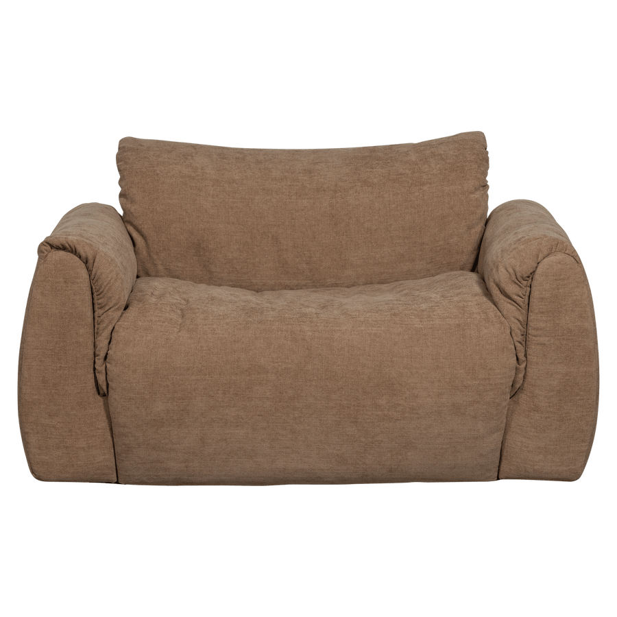 BAGGY LOVESEAT GEWEVEN CHENILLE BRUIN