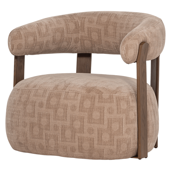 FOON FAUTEUIL 3D STRUCTUURSTOF ZAND [fsc]