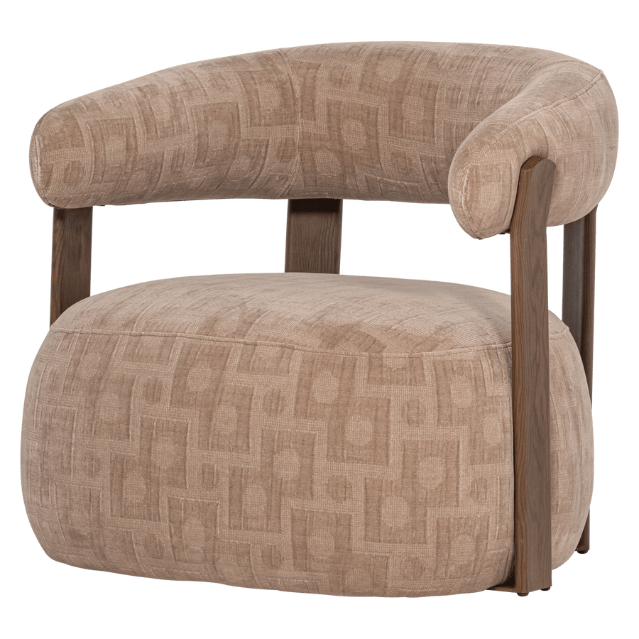 FOON FAUTEUIL 3D STRUCTUURSTOF ZAND [fsc]