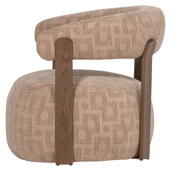 FOON FAUTEUIL 3D STRUCTUURSTOF ZAND [fsc]