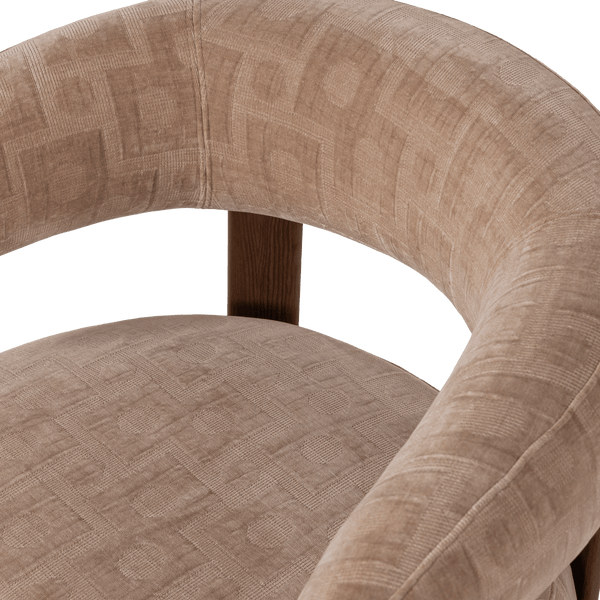 FOON FAUTEUIL 3D STRUCTUURSTOF ZAND [fsc]