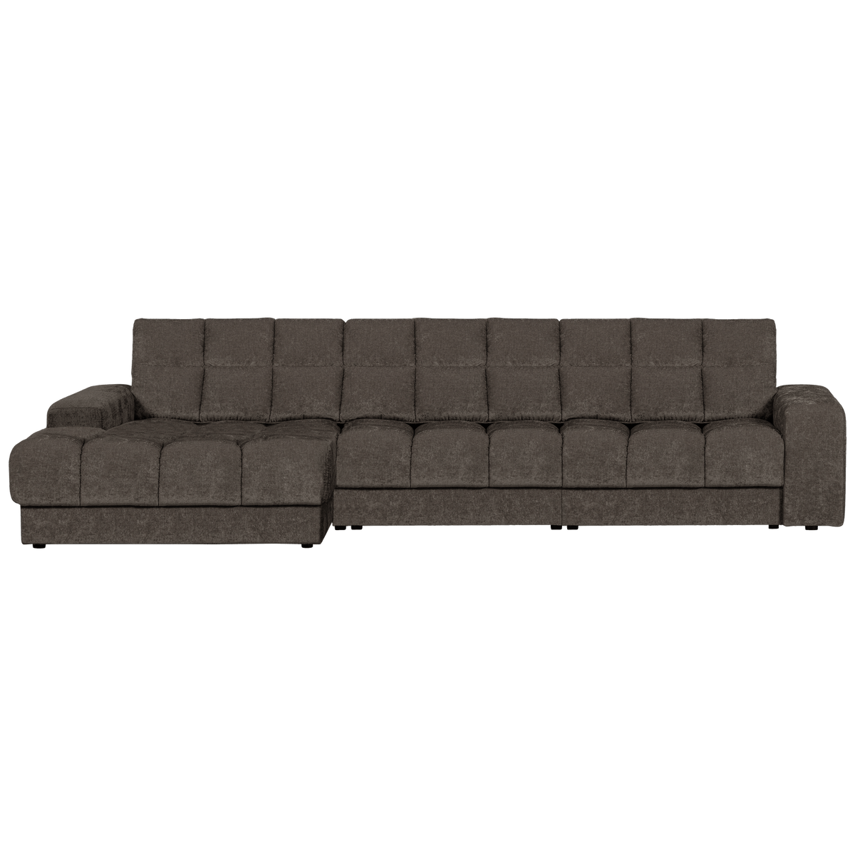SECOND DATE CHAISE LONGUE LINKS VELVET WARMGRIJS