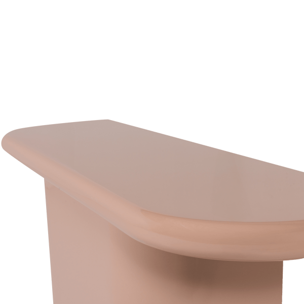 NOCTA SIDETABLE HOUT HOOGGLANS LICHTROZE [fsc]
