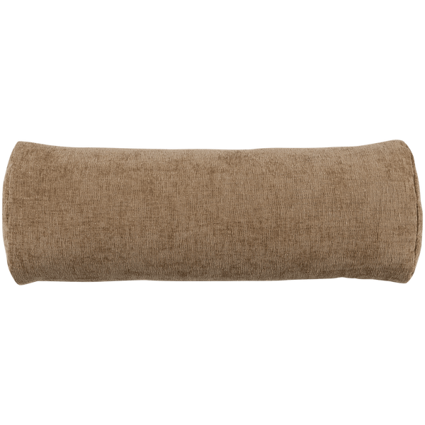 BATAVIER HALF RONDE BANK 4-ZITS VELVET LICHTBRUIN MELANGE