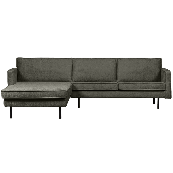 RODEO CHAISE LONGUE BANK LINKS STRUCTURE VELVET FROST