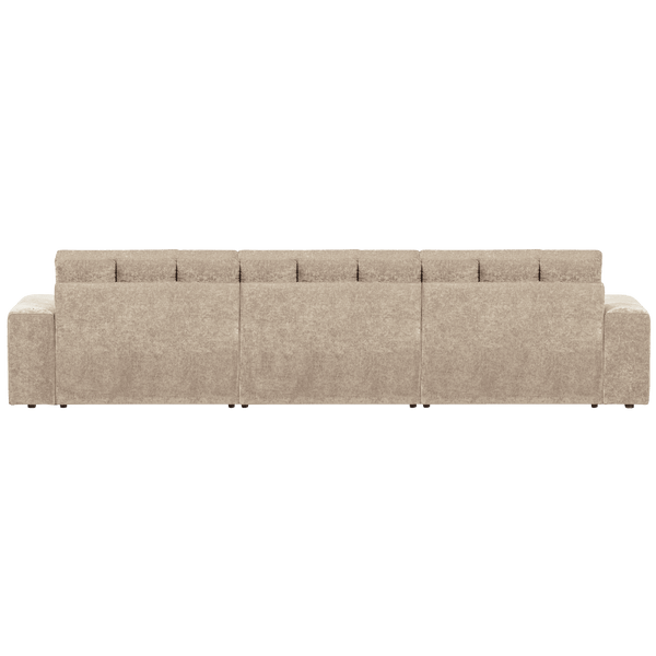 SECOND DATE CHAISE LONGUE LINKS VELVET NOUGAT
