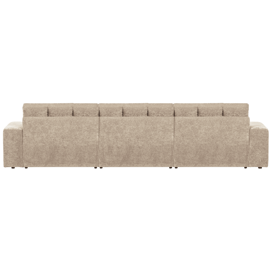 SECOND DATE CHAISE LONGUE LINKS VELVET NOUGAT