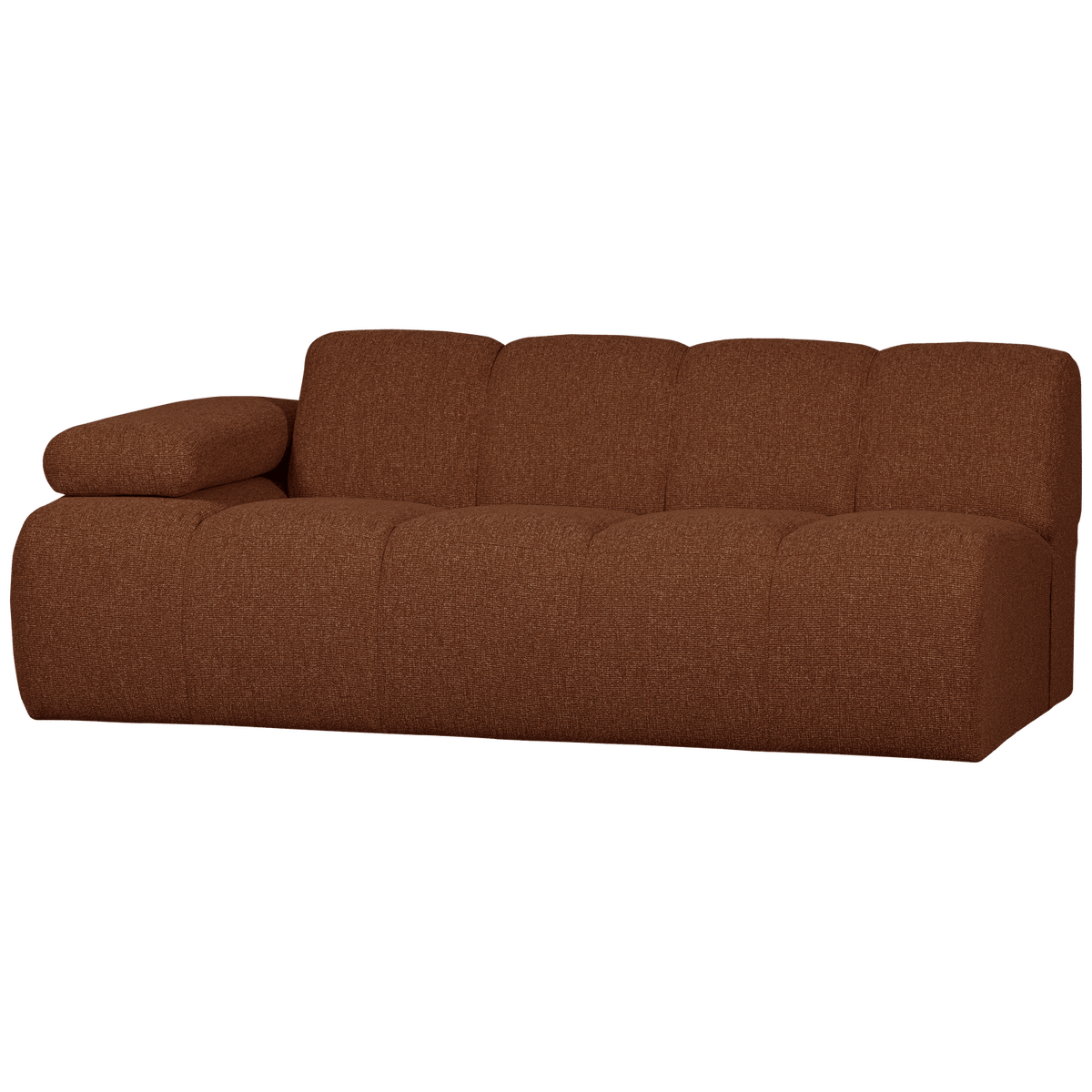 MOJO 2-ZITS ELEMENT ARM LINKS BOUCLE ROESTBRUIN MELANGE