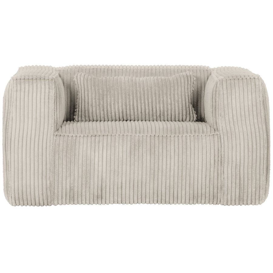 BEAN FAUTEUIL RIBSTOF NATUREL