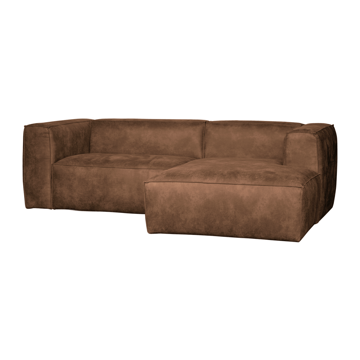 BEAN CHAISE LONGUE BANK RECHTS ECOLEER COGNAC