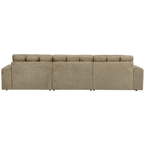 SECOND DATE CHAISE LONGUE RECHTS STRUCTURE VELVET WHEATFIELD