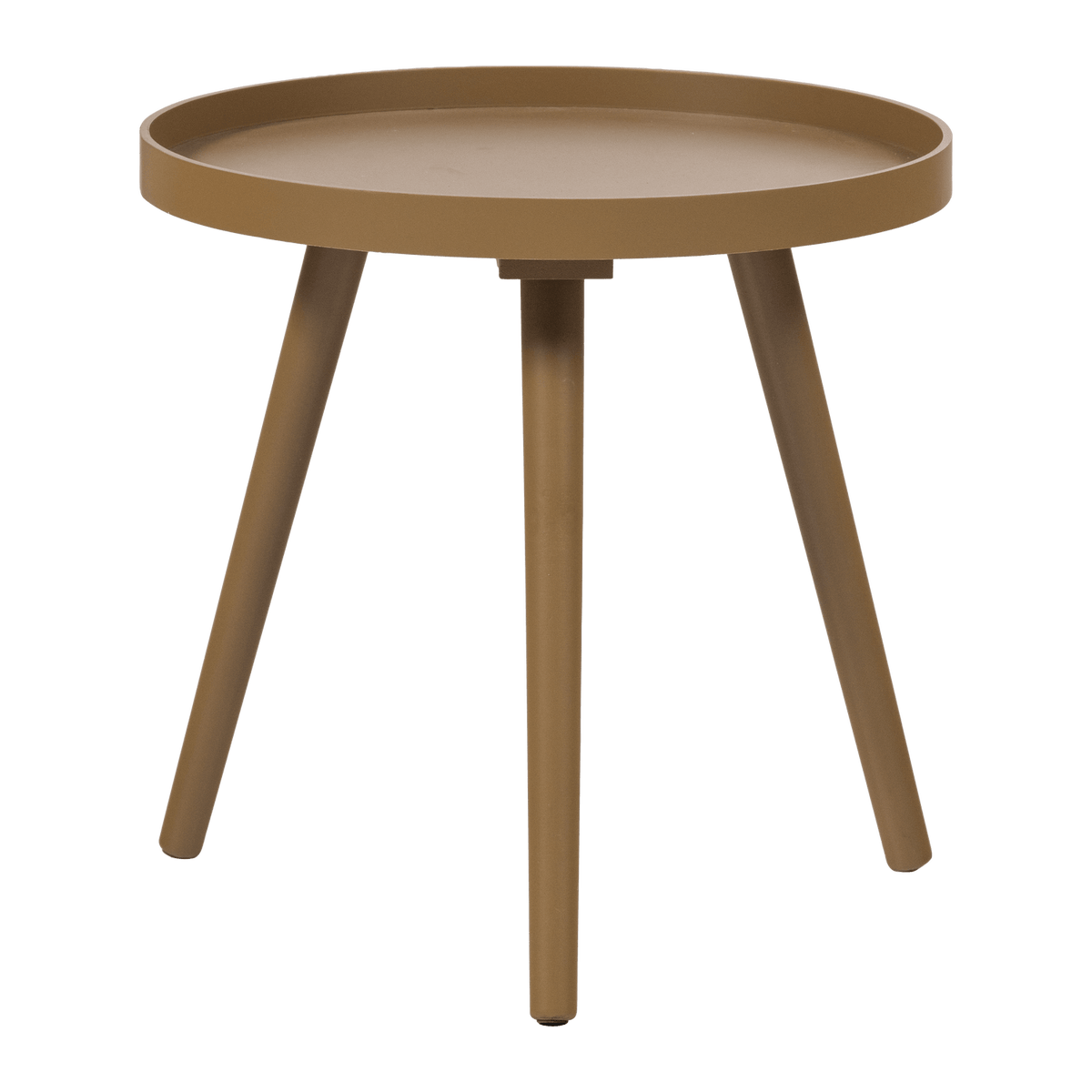 SASHA BIJZETTAFEL O41 CM HOUT HONINGGEEL [fsc]