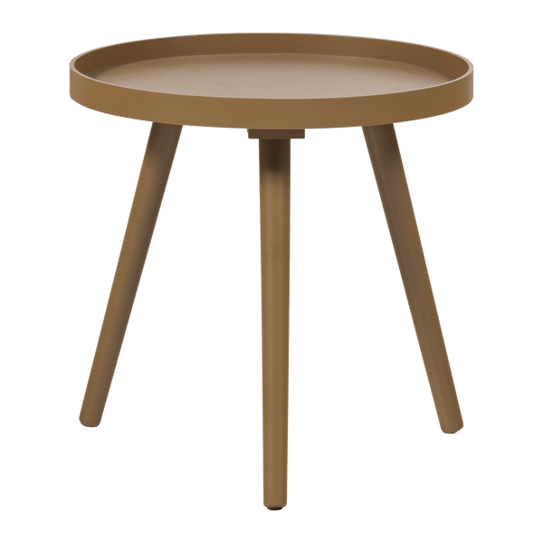 SASHA BIJZETTAFEL O41 CM HOUT HONINGGEEL [fsc]