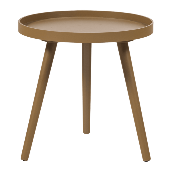 SASHA BIJZETTAFEL O41 CM HOUT HONINGGEEL [fsc]