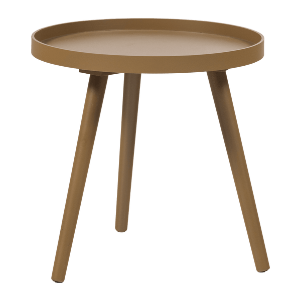 SASHA BIJZETTAFEL O41 CM HOUT HONINGGEEL [fsc]