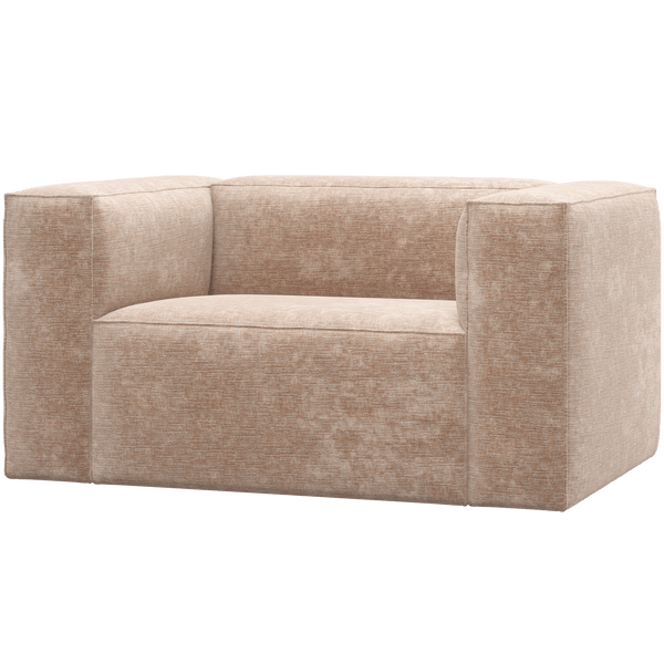 BEAN FAUTEUIL CHENILLE VELVET NATUREL