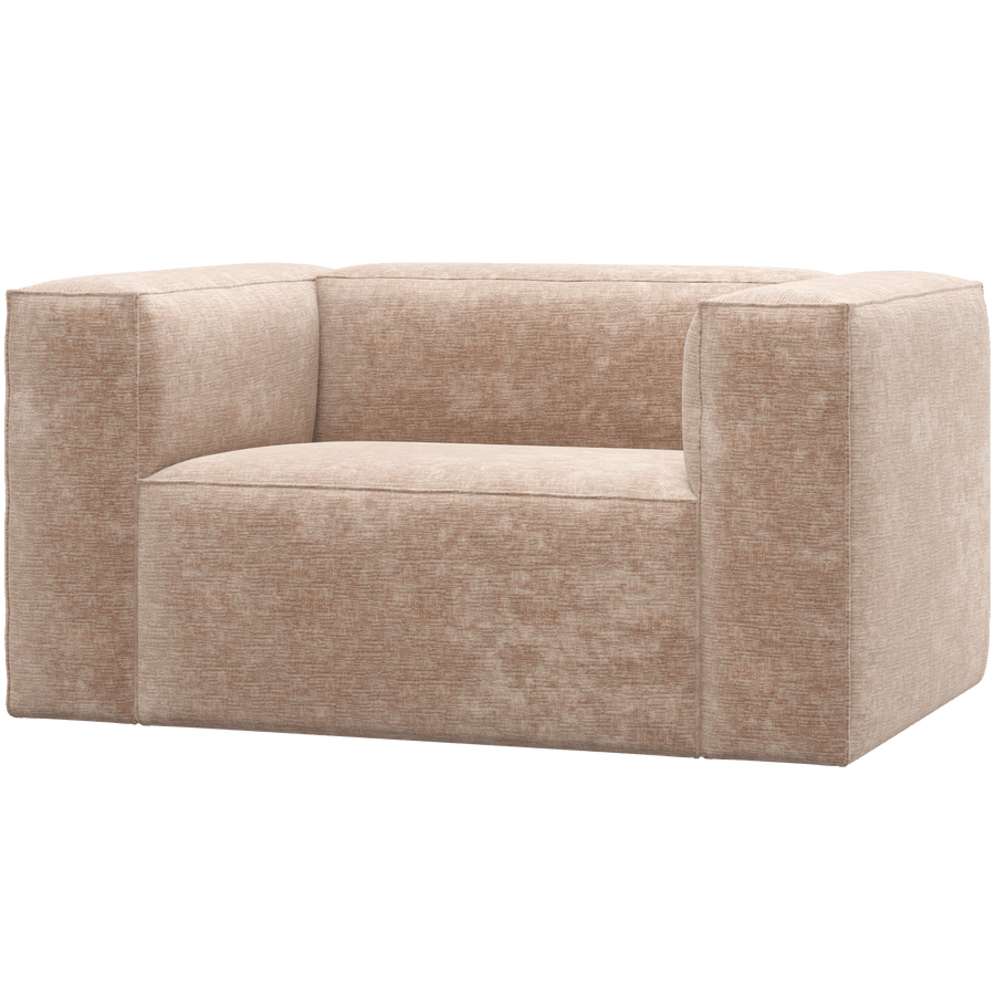 BEAN FAUTEUIL CHENILLE VELVET NATUREL
