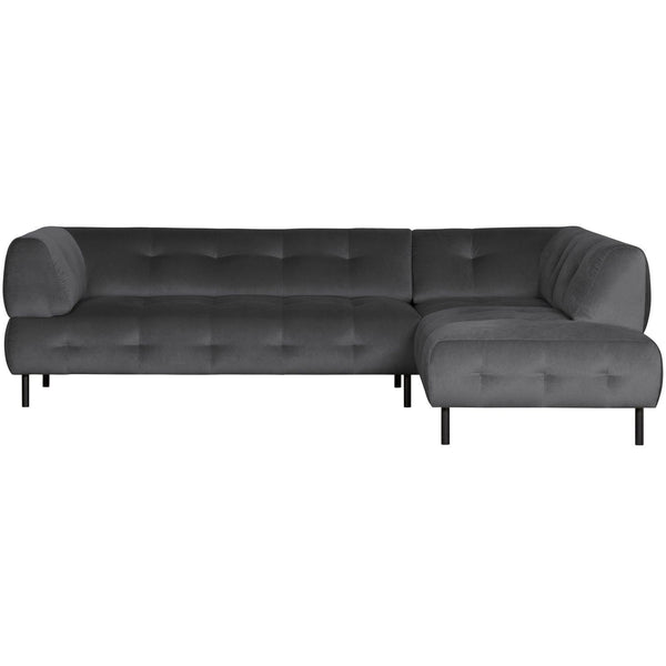 LLOYD HOEKBANK RECHTS VELVET CAST IRON