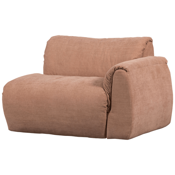 BAGGY 1-ZITS ELEMENT MET ARM RECHTS GEWEVEN CHENILLE OUDROZE