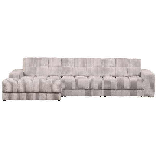 SECOND DATE CHAISE LONGUE LINKS RIBSTOF NATUREL