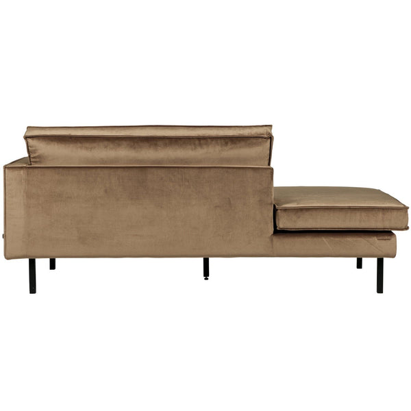 RODEO DAYBED RECHTS VELVET TAUPE
