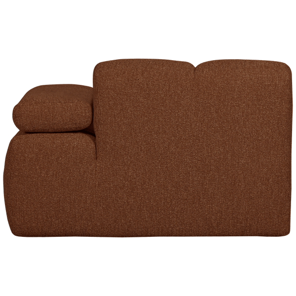 MOJO 1-ZITS ELEMENT ARM RECHTS BOUCLE ROESTBRUIN MELANGE